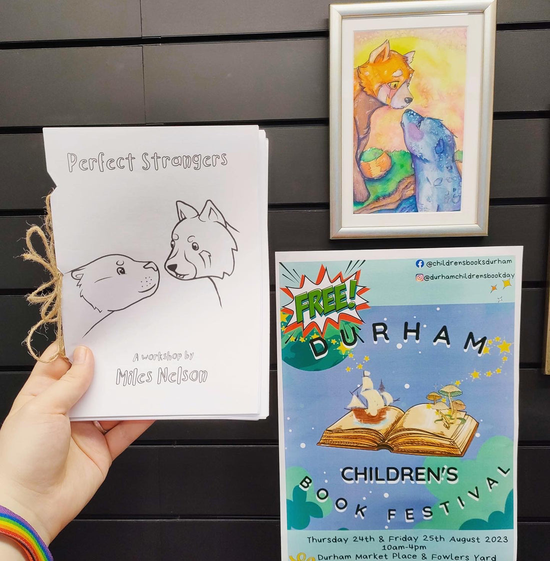 Perfect Strangers at Durham Childrens Book Festival!
