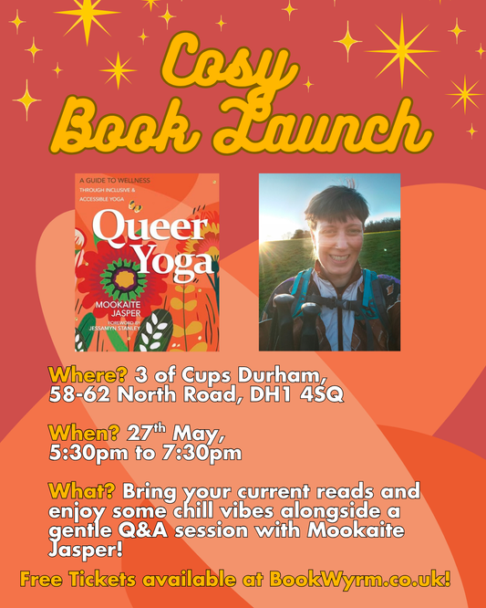 EVENT: Cosy Book Launch for Queer Yoga with Mookaite Jasper