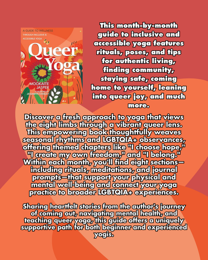 EVENT: Cosy Book Launch for Queer Yoga with Mookaite Jasper